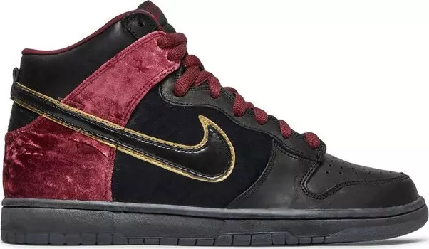 Кроссовки Nike Dunk High Premium SB 'Bloody Sunday', черный
