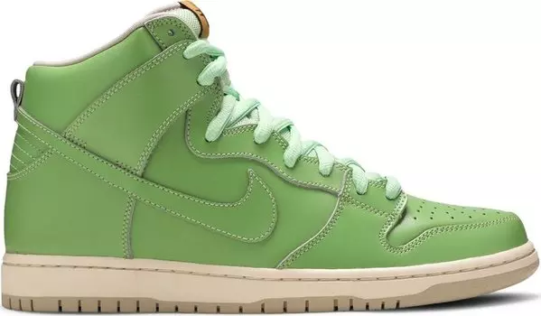 Кроссовки Nike Dunk High Premium SB 'Statue Of Liberty', зеленый