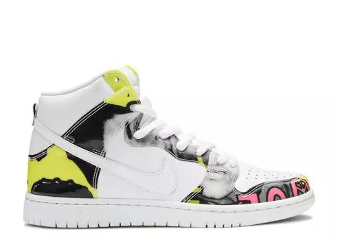 Кроссовки Nike DUNK HIGH PRM DLS SB QS 'DE LA SOUL', белый