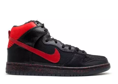 Кроссовки Nike DUNK HIGH PRO PREMIUM SB 'KRAMPUS', черный