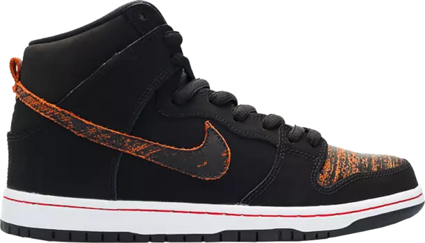 Кроссовки Nike Dunk High Pro SB 'Distressed Leather', черный