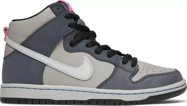 Кроссовки Nike Dunk High Pro SB 'Medium Grey', серый