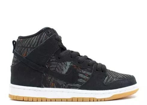 Кроссовки Nike DUNK HIGH PRO SB 'RAINFOREST', черный