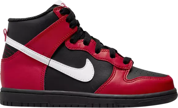 Кроссовки Nike Dunk High PS 'Black University Red', красный