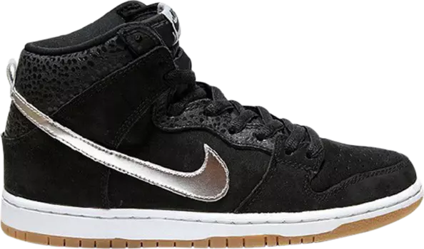 Кроссовки Nike Dunk High SB Prm Somp 'Nigel Sylvester', черный