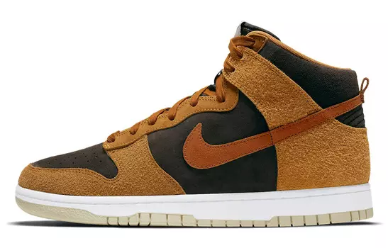 Кроссовки Nike Dunk High Prm Dark Russet