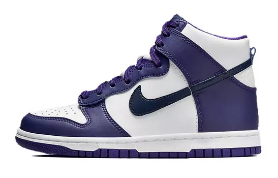 Кроссовки Nike Dunk High Electro Purple Midnight Navy GS