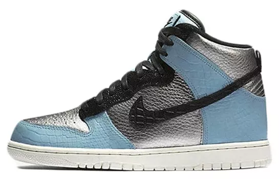 Кроссовки Nike Dunk High Lx 'Metallic Silver Mica Blue' Women's