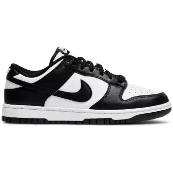Кроссовки Nike Dunk Low 'Black White', черный/белый