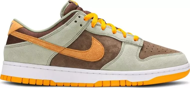Кроссовки Nike Dunk Low 'Dusty Olive', зеленый