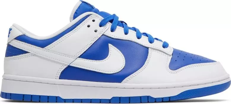 Кроссовки Nike Dunk Low 'Racer Blue White', синий