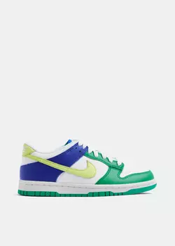 Кроссовки Nike Dunk Low 'Green Blue', белый