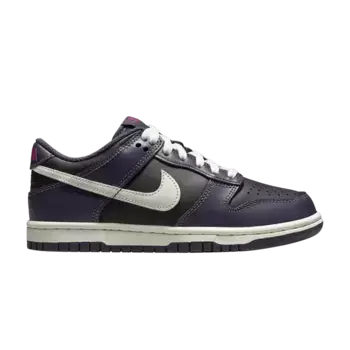 Кроссовки Nike Dunk Low GS Dark Raisin, фиолетовый