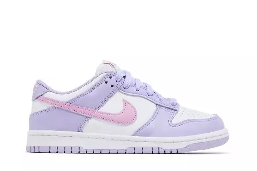 Кроссовки Nike Dunk Low GS Lilac Bloom, фиолетовый