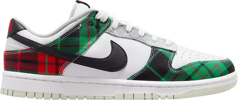 Кроссовки Nike Dunk Low Premium 'Tartan Plaid', белый