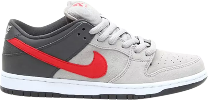 Кроссовки Nike Dunk Low Pro Sb, красно-серый
