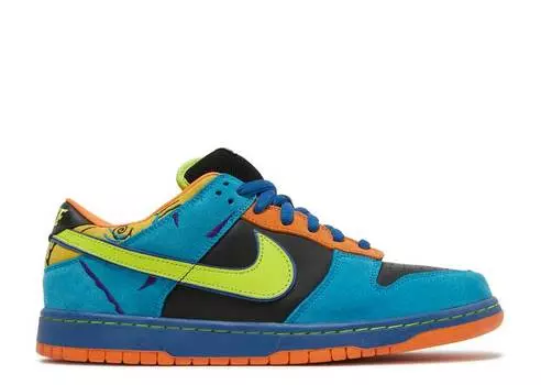 Кроссовки Nike DUNK LOW PRO SB 'SKATE OR DIE', черный