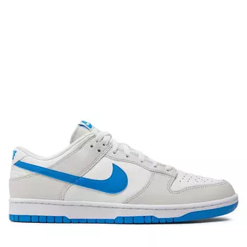 Кроссовки Nike Dunk Low Retro DV0831 108 Summit/White/Photo Blue, бежевый/белый