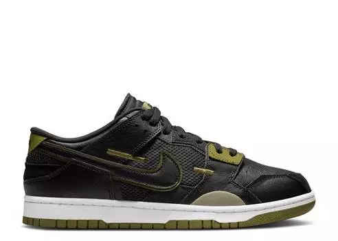 Кроссовки Nike DUNK LOW SCRAP 'BLACK OLIVE', черный