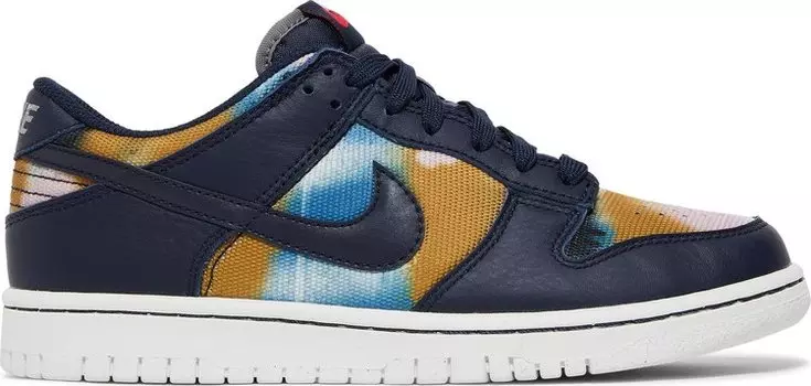Кроссовки Nike Dunk Low SE GS 'Graffiti - Obsidian', многоцветный