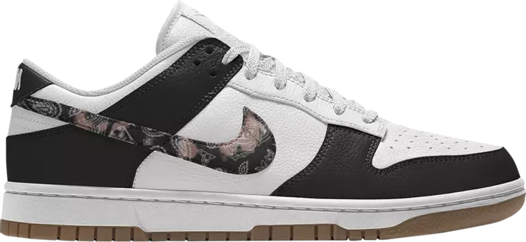 Кроссовки Nike Dunk Low Unlocked By You, черно-белый