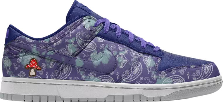 Кроссовки Nike Dunk Low Unlocked By You, фиолетовый
