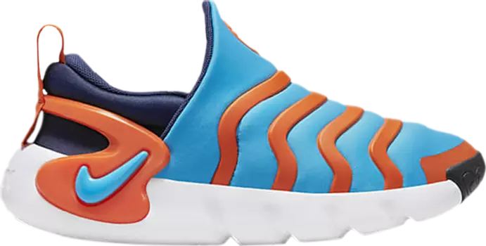 Кроссовки Nike Dynamo Go PS 'Laser Blue Safety Orange', синий