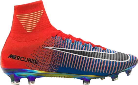 Кроссовки Nike EA Sports x Mercurial Superfly 'Total Crimson Photo Blue', оранжевый