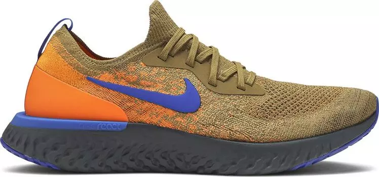 Кроссовки Nike Epic React Flyknit 'Mowabb', коричневый