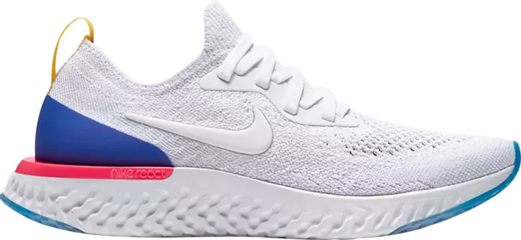 Кроссовки Nike Epic React Flyknit GS 'OG', белый