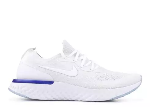Кроссовки Nike EPIC REACT FLYKNIT 'WHITE RACER BLUE', белый