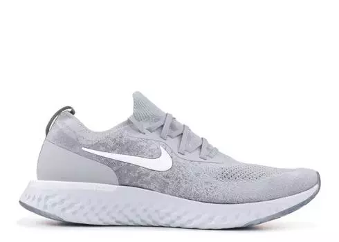 Кроссовки Nike EPIC REACT FLYKNIT 'WOLF GREY', серый