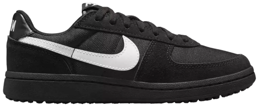 Кроссовки Nike Field General 82 GS 'Black White', черный
