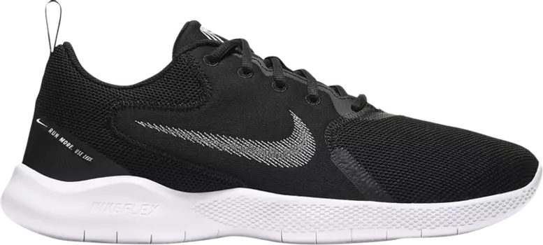Кроссовки Nike Flex Experience Run 10 Extra Wide 'Black White', черный