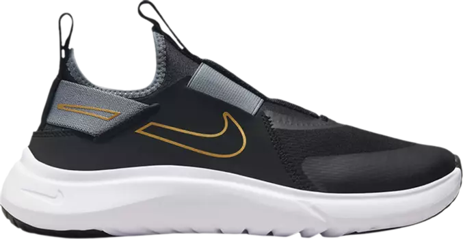 Кроссовки Nike Flex Plus GS 'Black Cool Grey', черный
