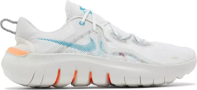 Кроссовки Nike Flex Run 2021 'Photon Dust Cyber Teal', серый