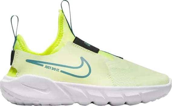 Кроссовки Nike Flex Runner 2 PS 'Barely Volt', зеленый