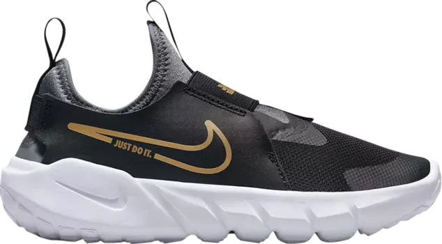 Кроссовки Nike Flex Runner 2 PS 'Black Metallic Gold', черный
