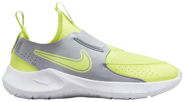 Кроссовки Nike Flex Runner 3 GS 'Summit White Light Lemon Twist', зеленый