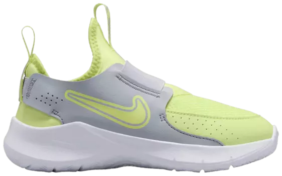 Кроссовки Nike Flex Runner 3 PS 'Summit White Light Lemon Twist', зеленый