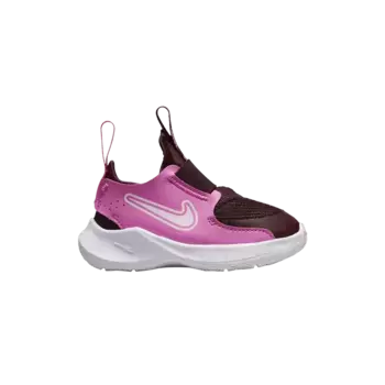 Кроссовки Nike Flex Runner 3 TD Burgundy Crush Playful Pink, розовый