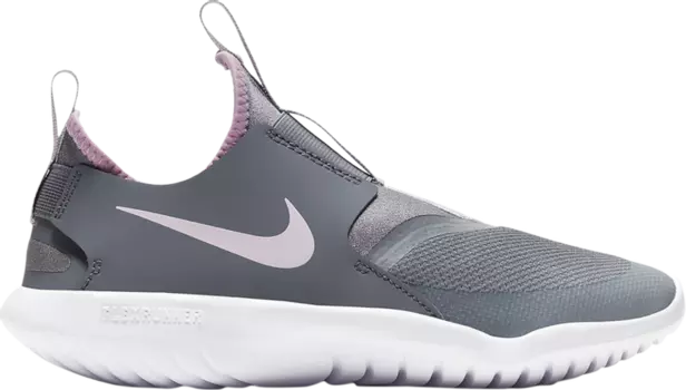 Кроссовки Nike Flex Runner GS 'Smoke Grey Pink Foam', серый