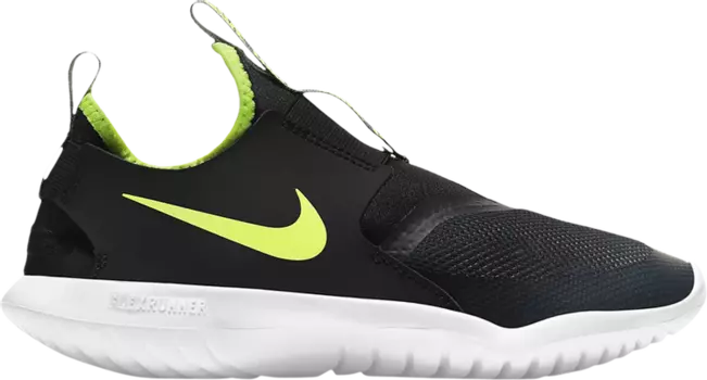 Кроссовки Nike Flex Runner GS 'Smoke Grey Volt', серый