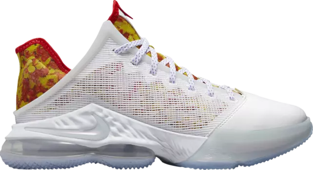 Кроссовки Nike Flintstone x LeBron 19 Low 'Magic Fruity Pebbles', белый