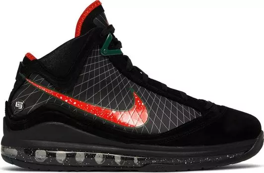 Кроссовки Nike Florida A&M University x LeBron 7 Retro 'Rattlers', черный