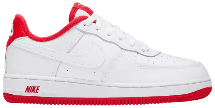 Кроссовки Nike Force 1/1 PS 'White University Red', белый