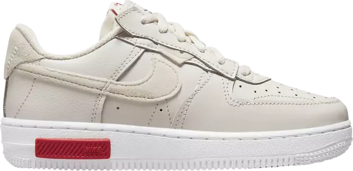 Кроссовки Nike Force 1 Fontanka PS 'Phantom University Red', кремовый