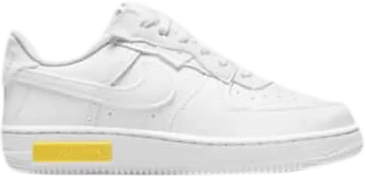 Кроссовки Nike Force 1 Fontanka PS 'White Opti Yellow', белый
