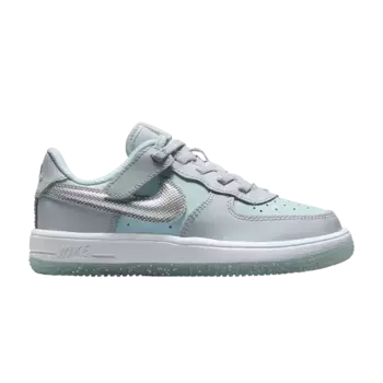 Кроссовки Nike Force 1 Low EasyOn PS Pure Platinum Glacier Blue, синий
