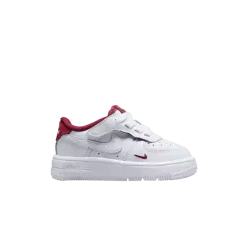 Кроссовки Nike Force 1 Low LV8 EasyOn TD White Team Red, белый